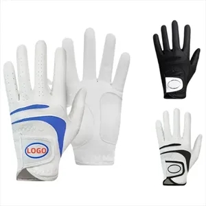 Custom Leather Golf Gloves (8.1  x 3.9)