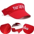 Cotton Golf Sun Visor | https://www.bestnamebadges.com