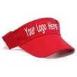 Cotton Golf Sun Visor | https://www.bestnamebadges.com