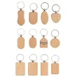 Wood Keychain | https://www.bestnamebadges.com
