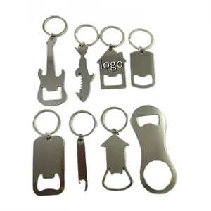Creative Stainless Steel Bottle Opener Keychain