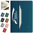 A5 PU Leather Notebook with Storage Pocket | https://www.bestnamebadges.com