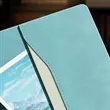 A5 PU Leather Notebook with Storage Pocket | https://www.bestnamebadges.com