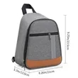 Insulated Cooler Backpack with Reflective Strip | https://www.bestnamebadges.com