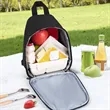 Insulated Cooler Backpack with Reflective Strip | https://www.bestnamebadges.com