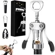 Premium Wing Corkscrew Wine Opener with Gift Box | https://www.bestnamebadges.com