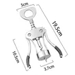 Premium Wing Corkscrew Wine Opener with Gift Box | https://www.bestnamebadges.com