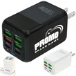 150W 6 Port USB Wall Charger with US Plug | https://www.bestnamebadges.com
