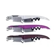Portable Hinge Wine Bottle Opener With Corkscrew Cutter Tool | https://www.bestnamebadges.com