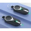Mini Keycha in Power Bank With Watch Charger And Retractable | https://www.bestnamebadges.com