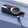 Mini Keycha in Power Bank With Watch Charger And Retractable | https://www.bestnamebadges.com