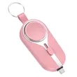 Mini Keycha in Power Bank With Watch Charger And Retractable | https://www.bestnamebadges.com