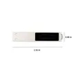 LED Logo Flash Drive Bookmark Clip USB Stick With Metal Hous | https://www.bestnamebadges.com