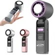 Portable Foldable Handheld Fan with many Speed Adjustment | https://www.bestnamebadges.com