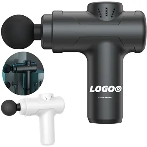 Portable LCD Massage Gun Deep Tissue Muscle Relief Electric
