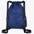 Water Resistant Drawstring Backpack With Pockets For Sports | https://www.bestnamebadges.com