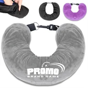 Travel Pillow with Storage  Fillable Packing Neck
