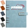A5 PU Leather Refillable Notebook with Metal Buckle | https://www.bestnamebadges.com