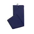 3 Holes Customized Tri-fold Golf Towel | https://www.bestnamebadges.com