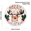 Christmas Door Sign Decoration | https://www.bestnamebadges.com