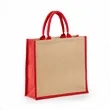 Eco-Friendly Jute Tote Bag with Rope Handles | https://www.bestnamebadges.com