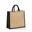 Eco-Friendly Jute Tote Bag with Rope Handles | https://www.bestnamebadges.com