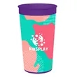 32 Oz. Full Color Big Game Stadium Cup | https://www.bestnamebadges.com