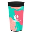 32 Oz. Full Color Big Game Stadium Cup | https://www.bestnamebadges.com