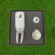 Golf Cigar Holder Divot Tool Gift Set | https://www.bestnamebadges.com