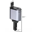 120W Fast Charging Retractable Car Charger | https://www.bestnamebadges.com