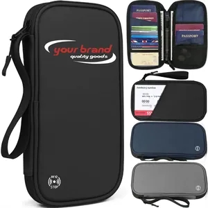 Passport Holder Wallet Travel Organizer Bag