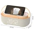 Bluetooth Speaker Alarm Clock Wireless Charger | https://www.bestnamebadges.com