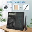 Solar Power Scientific Notepad Students adults Calculator | https://www.bestnamebadges.com