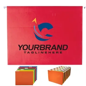 A4 Letter Size Solid Color Paper Hanging File Folder | https://www.bestnamebadges.com