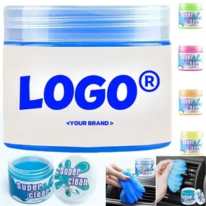 5.64oz Reusable Scented Non-Toxic Gel Car Cleaner in a Jar