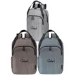 RejuVe® METRO Recycled Heather Executive Backpack | https://www.bestnamebadges.com