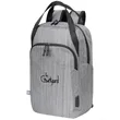 RejuVe® METRO Recycled Heather Executive Backpack | https://www.bestnamebadges.com