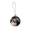 Round Photo Frame Ornament | https://www.bestnamebadges.com