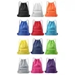 Drawstring Cinch Backpack for Gym, Yoga, Travel & School | https://www.bestnamebadges.com