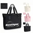 Large Capacity Foldable Handbag Simple Shoulder Bag | https://www.bestnamebadges.com
