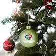 Creative Glass Ball Christmas Tree Ornament | https://www.bestnamebadges.com