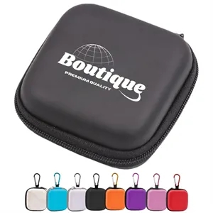 Portable EVA Storage Case With Hook For Phone Accessories