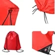 Drawstring Cinch Backpack for Gym, Yoga & Storage | https://www.bestnamebadges.com