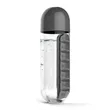 21 Oz. Portable 2 In 1 Cup Bottle With Day Pill Organizer | https://www.bestnamebadges.com