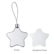 Heat Transfer Star Shaped Photo Frame | https://www.bestnamebadges.com