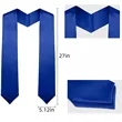 71in Customized Satin Collegiate Graduation Shawl Sash Stole | https://www.bestnamebadges.com