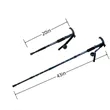 Ultralight Aluminum Telescoping Hiking Walking Trekking Pole | https://www.bestnamebadges.com