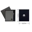 A5 Business Pu Leather Gift Set Hardcover Notebook With Pen | https://www.bestnamebadges.com