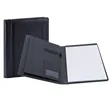 Business Multifunctional Briefcase A4 Leather Folder Zipper | https://www.bestnamebadges.com