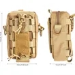 EDC Molle Waist Pouch Tactical Compact Water-Resistant | https://www.bestnamebadges.com